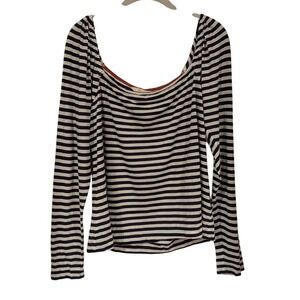 Boden Women's Striped Long Sleeve Top US 12‎ UK 16 Nautical Casual